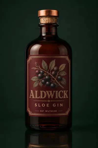 Sloe Gin bottle